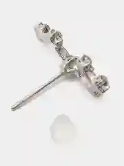 Серебряный серьги женские ассиметричные