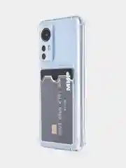 Молочный чехол для Xiaomi 12, 12X, 12S противоударный BROSCORP силиконовый с усиленными углами