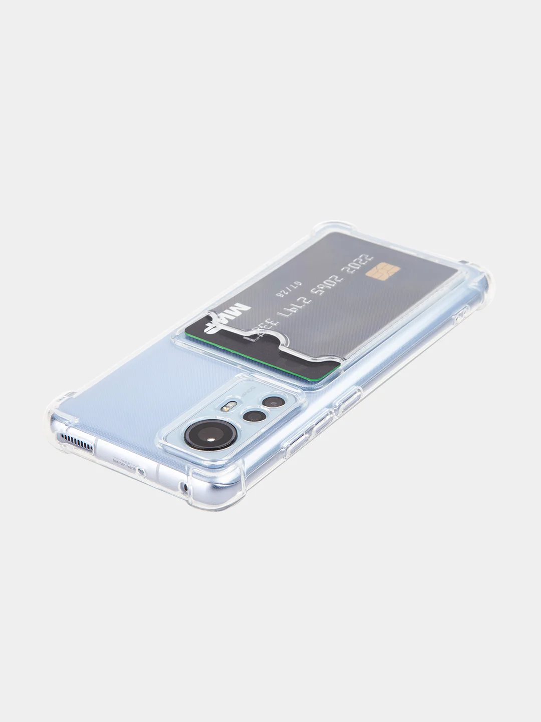 Молочный чехол для Xiaomi 12, 12X, 12S противоударный BROSCORP силиконовый с усиленными углами