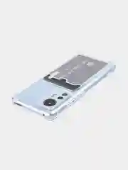 Молочный чехол для Xiaomi 12, 12X, 12S противоударный BROSCORP силиконовый с усиленными углами