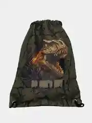 Мешок для обуви Brauberg Dino attack, сумка для сменки в школу, с карманом, подкладкой