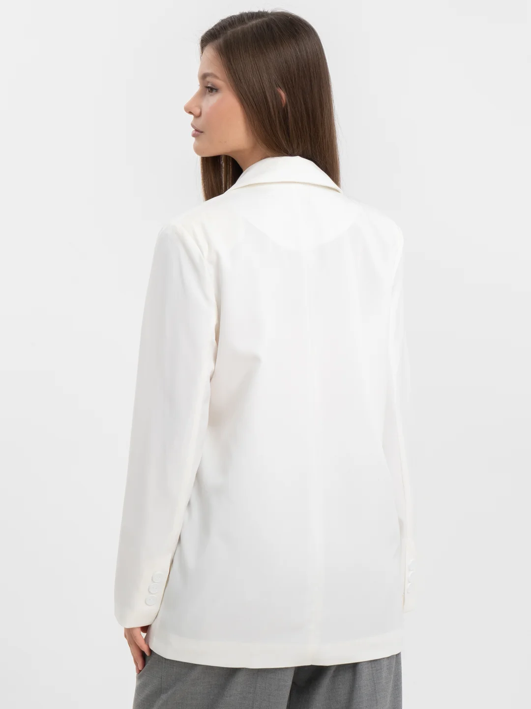 Карамельный пиджак женский oversize / Пиджак оверсайз офисный классический