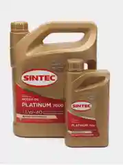 SINTEC platinum 7000 5W-40 Масло моторное, Синтетическое, 4 л, ACEA A3/B4, API SN/CF