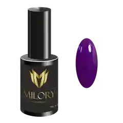 Фиолетовый milory, гель-лак Neon Collection № 08, 10 г