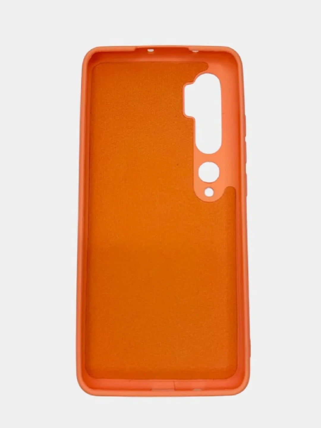 Оранжевый чехол SILICONE COVER для Xiaomi Mi CC9 Pro /  Note 10