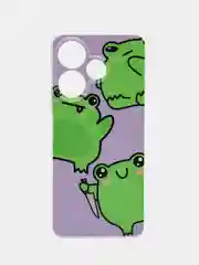 Лавандовый чехол на Redmi Note 13R/Redmi 13/Poco M6 4G / Редми Нот 13R/Редми 13/Поко М6 4G прозрачный