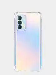 Прозрачный противоударный чехол для Realme GT Master Edition силиконовый BROSCORP прозрачный с углами