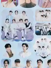 Пурпурный наклейки Стикерпак K-POP Stray Kids(Стрей Кидс),Blackpink(Блэкпинк),BTS (БТС) 12 листов