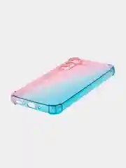 Розовый чехол для Samsung Galaxy A54 противоударный силиконовый ROSCO, прозрачный, усиленные углы