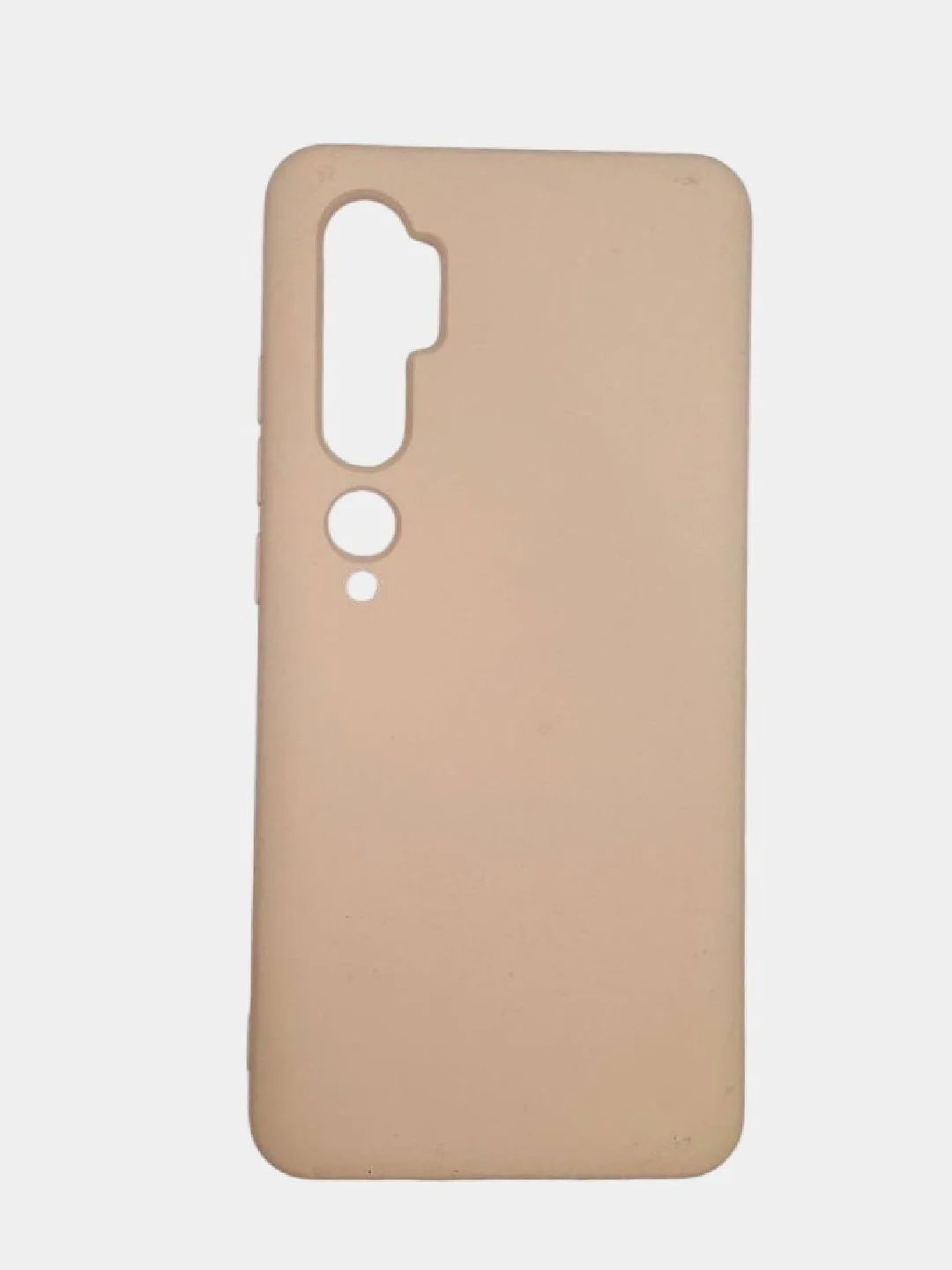 Пудровый чехол SILICONE COVER для Xiaomi Mi CC9 Pro /  Note 10