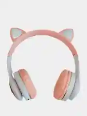 Беспроводные наушники Bluetooth, со светящимися ушками, детские