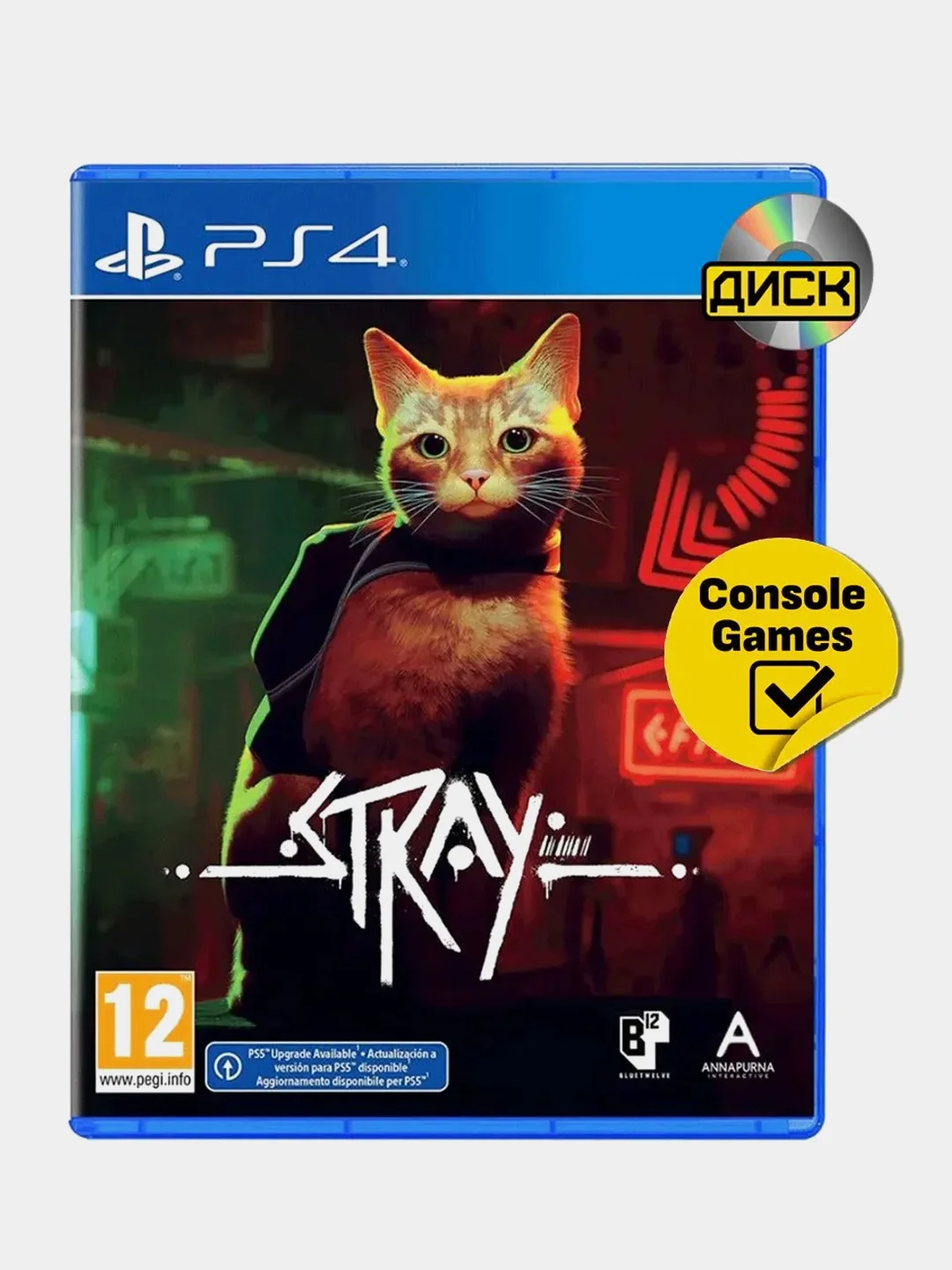 Синий ps4 Stray русские субтитры (БР112480)