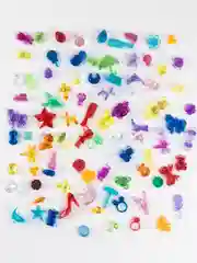 Акриловые кристаллы, камни "Фигурки" по 30 шт, Color Si