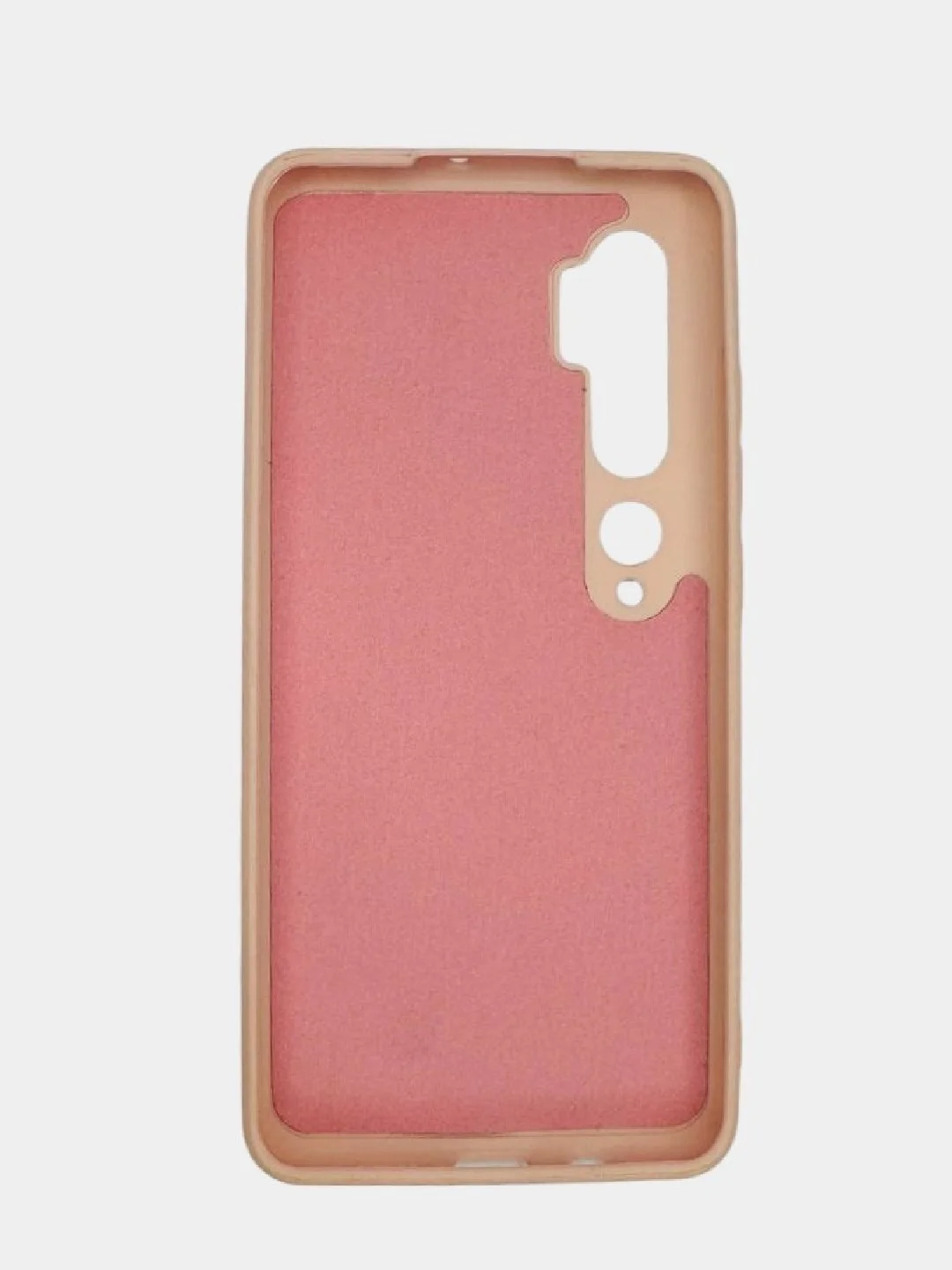 Бежевый чехол SILICONE COVER для Xiaomi Mi CC9 Pro /  Note 10