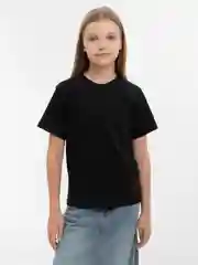 Черный футболка детская унисекс