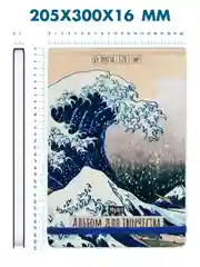 Коричневый скетчбук А4 64 листа. Альбом для творчества MyArt 120 г/м2. Проф-Пресс