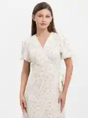 Зеленый платье женское летнее муслиновое