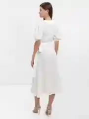 Белый платье женское летнее муслиновое