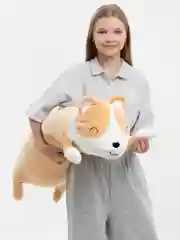 Корги мягкая игрушка, гусь обнимусь, кот батон Хаски, разные размеры
