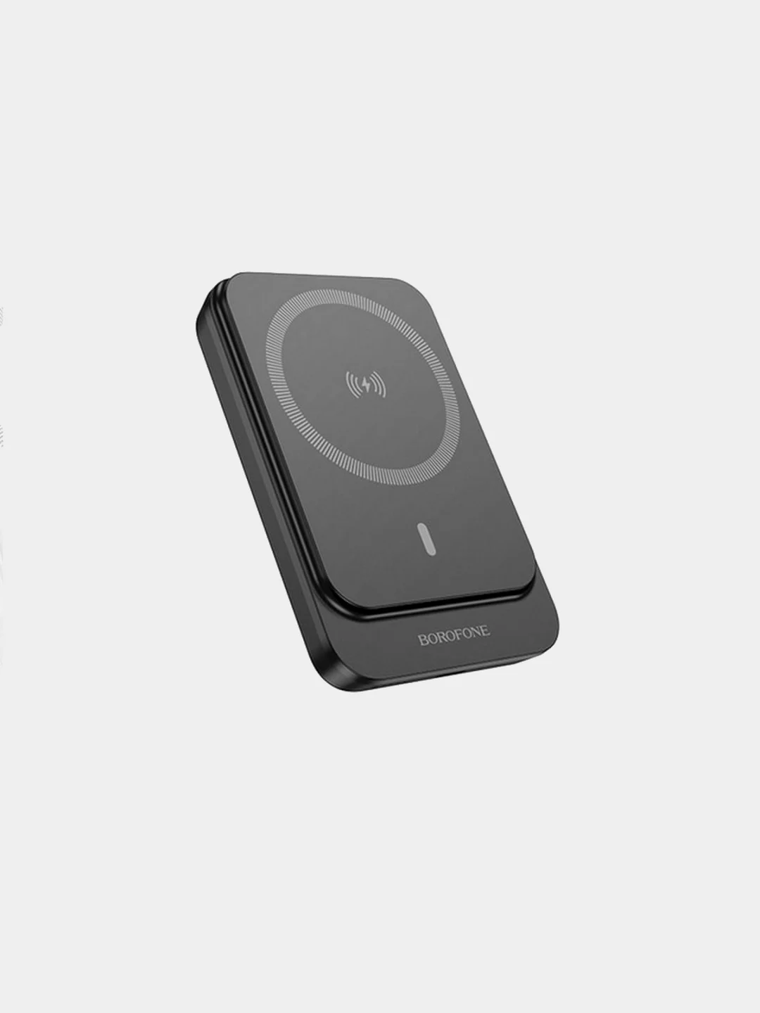 Белый повербанк Borofone BJ63 5000 mAh для iPhone ультратонкий с magsafe и быстрой зарядкой 20W