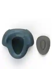 Бирюзовый горшок детский с крышкой AMAROBABY Ergonomic