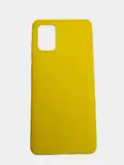 Чехол TPU для Samsung A71 жёлтый