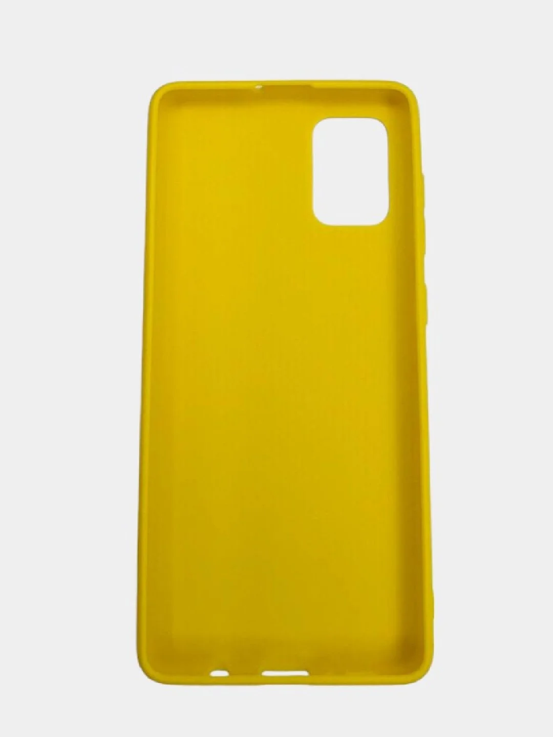 Чехол TPU для Samsung A71 жёлтый