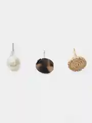 Золотой серьги женские набор