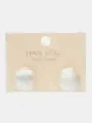 Серебряный серьги гвоздики