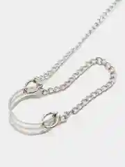 Серебряный серьги каффы