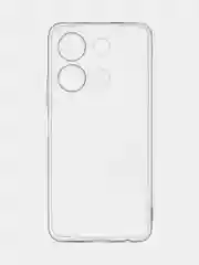 Прозрачный чехол для Infinix Note 30 силиконовый BROSCORP прозрачный с бортиком- защитой вокруг камер