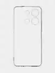 Прозрачный чехол для Infinix Note 30 силиконовый BROSCORP прозрачный с бортиком- защитой вокруг камер