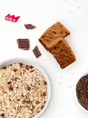Флэпджеки овсяные протеиновые ProteinRex "Шоколад", без сахара, 60 г
