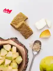 Овсяное протеиновое печенье ProteinRex Flapjack, без сахара, яблоко-груша, 60 г