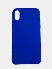 Чехол SILICONE COVER для iPhone X / XS, синий