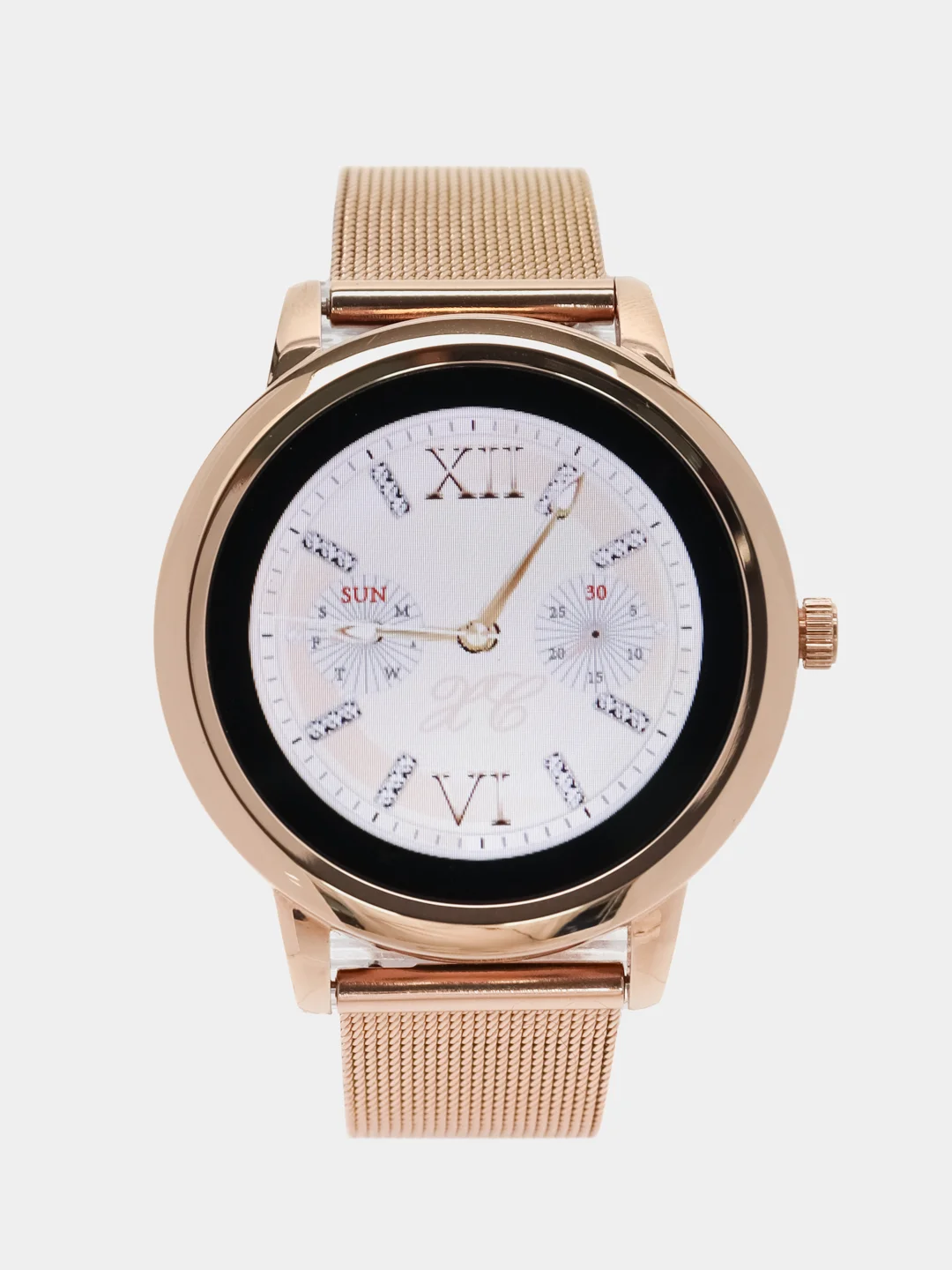 Золотой смарт часы женские наручные Smart Watch CF80 круглые