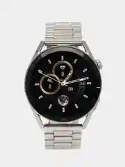 Серебряный смарт часы мужские AK03 Pro