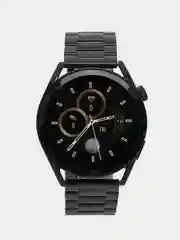 Черный смарт часы мужские AK03 Pro