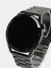 Черный смарт часы мужские AK03 Pro
