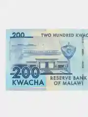 Иностранная купюра 200 квача Малави