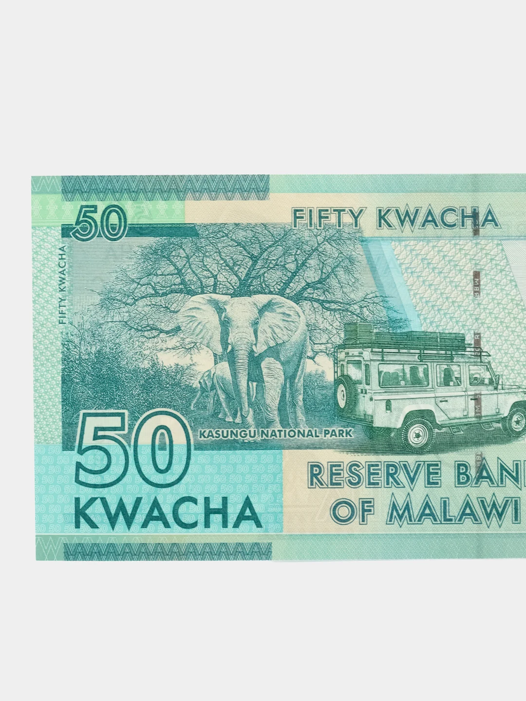 Иностранная купюра 50 квача Малави
