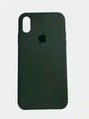 Чехол SILICONE COVER для iPhone X/XS, тёмно-зелёный
