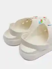 Белый сабо женские с джиббитсами
