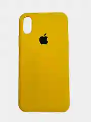 Чехол SILICONE COVER для iPhone X/XS, тёмно-жёлтый