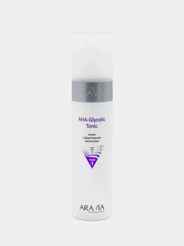 Тоник с фруктовыми кислотами ARAVIA AHA-Glycolic Tonic, 250 мл