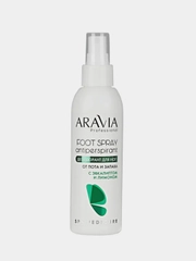 Дезодорант для ног ARAVIA FOOT SPRAY Antiperspirant с эвкалиптом и лимоном, 150 мл