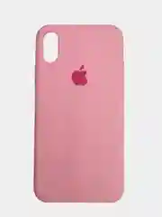 Чехол SILICONE COVER для iPhone X/XS,розовый