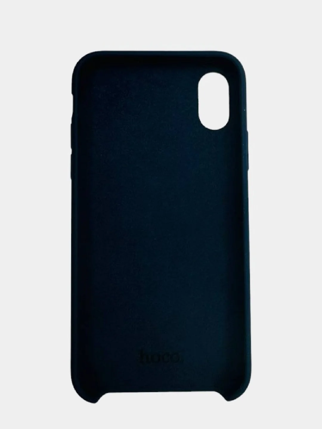 Чехол SILICONE COVER для iPhone X/XS,тёмно-синий
