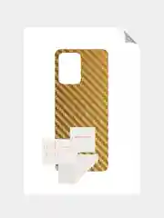 Золотой защитная пленка для Xiaomi 11T Pro под карбон, кожу, назад, на зад,заднюю часть,карбоновая
