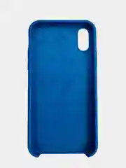 Чехол SILICONE COVER для iPhone X/XS, тёмно-голубой